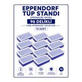 Labolist Ependorf Tüp Standı 0.5ml İçin 96 Delikli - Eppendorf Sporu 10 Adet LBSTM-2962