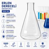 Labolist Erlen Dereceli Dar Boyunlu 1000 ml