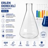 Labolist Erlen Dereceli Dar Boyunlu 500 ml