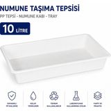 Labolist Numune Taşıma Tepsisi 10 L - Pp Tepsi - Numune Kabı - Tray