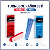 Labolist Turnusol Kağıdı Seti Kırmızı ve Mavi 1 Er Adet Set