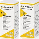 Laboquick İdrar Stribi Keton Çubuğu 200 Adet 2 Kutu Ergonomik Tasarım ile Konforlu Kullanım