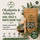 Laborem Natura Okaliptüs-Adaçayı Çok Amaçlı Banyo, Ayak ve Vücut Tuzu | Mineralli Rahatlatıcı Bakım Tuzu 350 Gr. 006