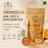 Laborem Natura Turunçgiller Çok Amaçlı Banyo, Ayak ve Vücut Tuzu | Mineralli Rahatlatıcı Bakım Tuzu 200 gr