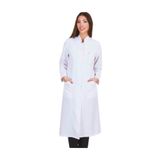 Laborteks Tesettür Boy Doktor Önlüğü 105 Cm Hakim Yaka Bp09