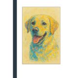 Labrador retriever - College Ruled Notebook - Watercolour design - 100 pages - 6"x9"