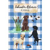 Labrador Retriever Journal: Fun & Playful Tartan Plaid Dog Notebook For Lab Enthusiasts