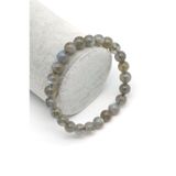 Labradorit ( AA Kalite ) Doğal Taş Bileklik 8 mm Küre Kesim