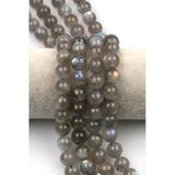 Labradorit (Aa Kalite) Doğal Taş Dizi 10 mm Küre Kesim