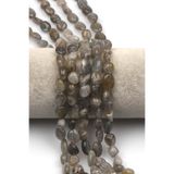 Labradorit Doğal Taş Dizi 10 X 13 Mm Mercimek Kesim - Dz-1233