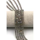 Labradorit Doğal Taş Dizi 5 Mm Küre Kesim - Dz-1015
