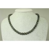 Labradorit Taşı Kolye 8mm (klipsli)