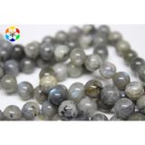 Labradorit Taşı YARIM Dizi 7-8mm (18cm uzunluğundadır)