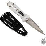 Labrax Thor Dalış Bıçağı 20 cm Uzunlukta Paslanmaz J2 420 Malzeme ile Yüksek Dayanıklılık - Beyaz