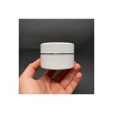 Labshop41 100 ml Plastik Krem Kutusu , 100 cc Beyaz Renkli Kapaklı Krem Kavanozu x 3 Adet