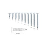labshop41 4.8x70 mm YHB Matkap Uçlu Akıllı Vida (DIN 7504P) x 10 Adet (rf149)