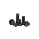 Labshop41 M2 x 4mm Plastik Civata Vida Siyah x 5 Adet (RF003)