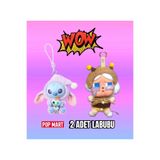 LABUBU ( 2 ADET) 1 CRY Baby + 1 Stitch Crying again Yeni Nesil Seri - Peluş Oyuncak.