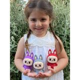 Labubu Figür, 3'lü Set Labubu Figürü, Sevimli Hayelet Labubu 10 cm Renk Seçeneği Mevcut