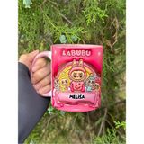 Labubu Kaliteli Porselen Isim Yazılabilir Premium Hediyelik Baskılı Kupa Bardak Doğum Günü Hediyesi - Renkli - 330 ml