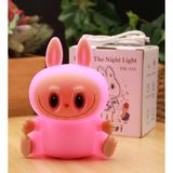 LABUBU PREMİUM SERİ SİLİKON GECE LAMBASI - PEMBE