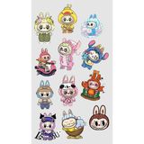 Labubu Sticker Telefon Laptop Notebook Tablet Defter Matara Stiker Etiket ST1010