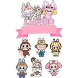 Labubu Sticker Telefon Laptop Notebook Tablet Defter Matara Stiker Etiket ST1020
