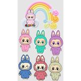 Labubu Sticker Telefon Laptop Notebook Tablet Defter Matara Stiker Etiket ST1030