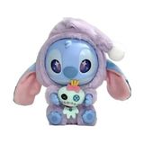 Labubu Stitch Ithal Sürprİz Kutulu Anahtarlık Çanta Süsü Peluş Oyuncak - 15z10x8 - LABUBU Stitch Peluş Oyuncak