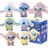 Labubu Stitch Peluş Süpriz Paket Renkli Karakter Temalı 1 Parça Kız Çocuk İçin Eğlenceli Oyun Arkadaşı