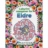 Labyrintoppgaver for eldre med stor skrift, aktivitetsbok for katter for hukommelsesforbedring: Logikk- og hjernespill for eldre mennesker for å holde gamle skarpe sinn: 1