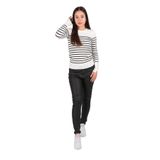 LACARINO Kadın Yüksek Bel Slim Fit Jean Pantolon, Siyah, 27 Beden