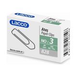 Lacco Ataş No:3 Metal Ataş 100 Adet 28 mm Boyutunda Klasik Renkli Kullanım İçin