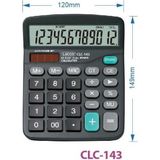 Lacco Hesap Makinesi 120X149 Mm, Şık ve Kullanışlı Ofis Araçları - Seçenek 1 - Antrasit