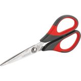 Lacco Makas Plastik Saplı 715 (17 Cm) - 1 Adet - Siyah - Kırmızı
