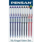 Lacco My King 0.5 mm Jel Kalem Seti 10 Adet - Çok Renkli