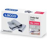Lacco Zımba Teli Orta Boy No:24/6 10'lu Pk - Gümüş