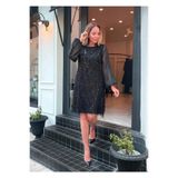 LACHİN collection Siyah Pulpayet Büyük Beden, Abiye, Elbise , Özel Günlere, Trend