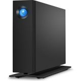 Lacie D2 Professional 10 Tb Harici Sabit Sürücü Masaüstü HDD - Usb-C USB 3.0 7200 Rpm Kurumsal Sınıf Sürücüler, 5 Yıllık Garanti ve Kurtarma Hizmeti (STHA10000800) - Siyah