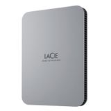 LaCie Mobile Drive Moon 2TB, Harici Taşınabilir HDD, Silver, PC Mac iPad & iPhone, Data Rescue Service (STLP2000400)