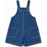 La'ciel Paris La Ciel Paris Kız Çocuk Denim Tulum Mavi - 3 - 4 Yaş