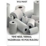 Laçiner 56X16 ± Termal Yazarkasa Pos Rulosu 10'lu 5 Paket