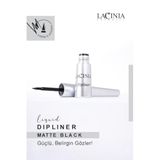 Lacinia Matte Black Dipliner, 4 ml, Siyah