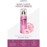 Lacinia Rose Candy 150 ml Vücut Mıstı Gül ve Çilek Kokusuyla Günlük Kullanım İçin