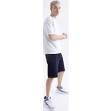 Lacivert Bağcıklı Standart Kalıp Basic Erkek Şort - 81212