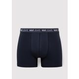Lacivert Basic Boxer 0911082-70695 Lacivert-70695 XXXL