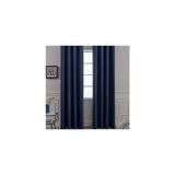 Lacivert Blackout Karartma Fon Perde - 100 x 260 cm