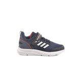 Lacivert Cırtlı Fileli Hafif Unisex Çocuk Spor Ayakkabı Fav 100 F