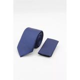 Lacivert Desenli 6 Cm Kravat 1090250129