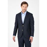 Lacivert Düz Gabardin Mono Yaka 2 Düğme 4 Drop Comfort Fit Basic Ceket 1002250006_206 - Regular Fit - 48